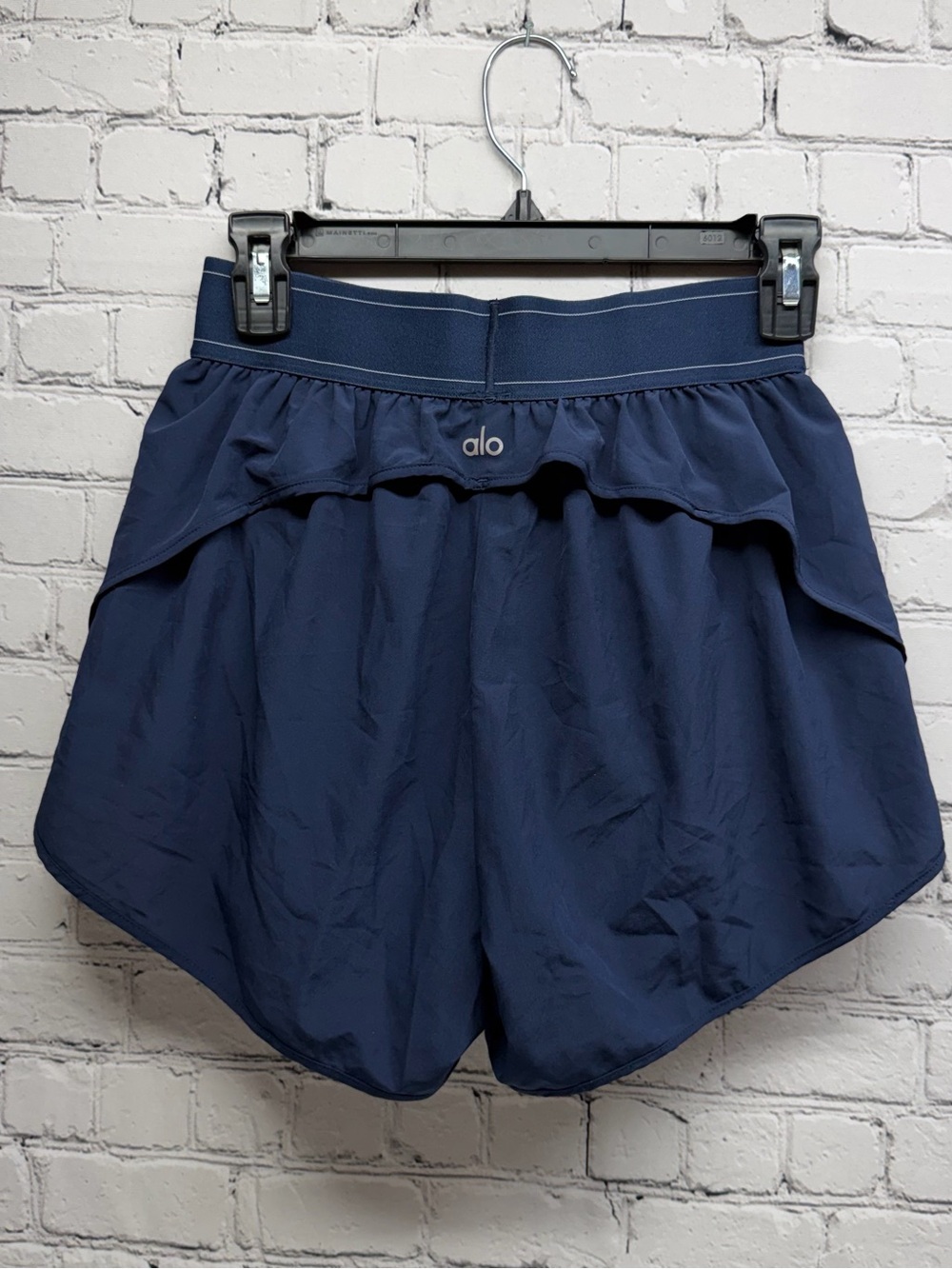 ALO Yoga Navy Blue Athletic Running Shorts size S - Picture 2 of 7